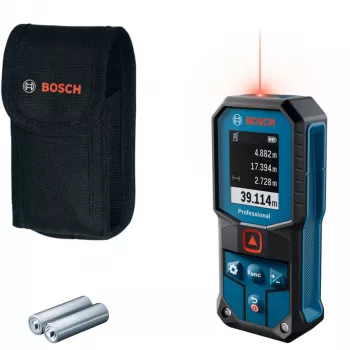 Laserový diaľkomer GLM 40-31 Professional (modrý/čierny, dosah 50 m, červená laserová línia)