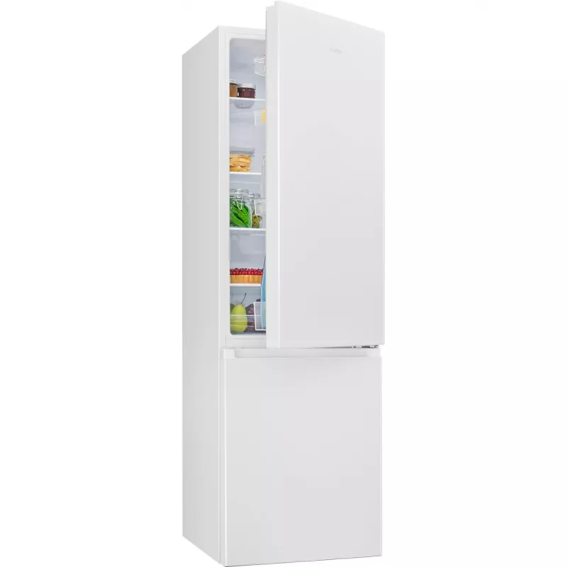Voľne stojaca chladnička BOMANN KG7353W — celkový objem 268 L (197 L chladiaca časť, 71 L mraziaca časť), 180 cm, biela