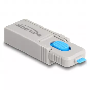 Portová zámka DeLOCK 20969 DisplayPort HDMI USB Type-A USB Type-C sivá