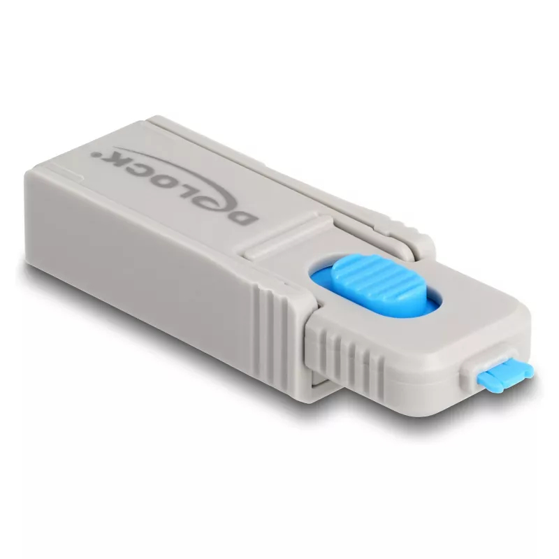 Portová zámka DeLOCK 20969 DisplayPort HDMI USB Type-A USB Type-C sivá