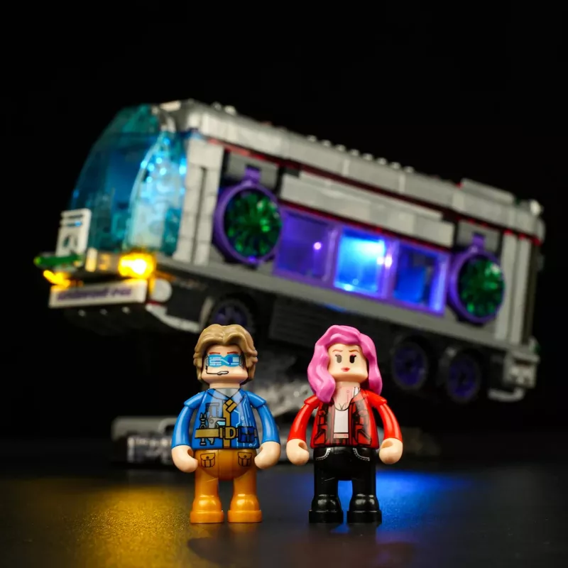 Cyberpunk Neoncity – Future Bus, stavebnica