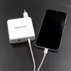 Qoltec GaN nabíjačka FAST 108W | 5-20V | 3-4.7A | USB C | biela