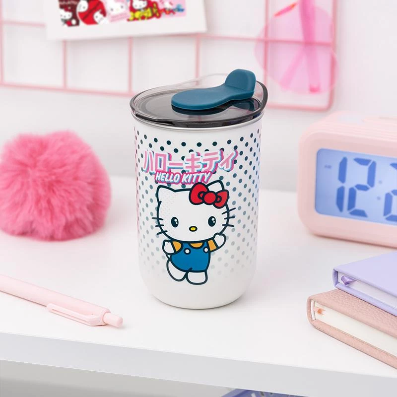 Termo cestovný hrnček Paladone PP13768HK Hello Kitty 400 ml nehrdzavejúca oceľ