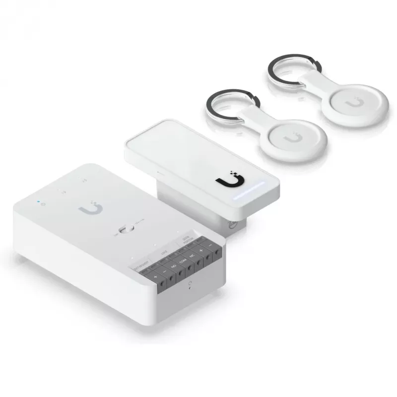 Bezpečnostný systém kontroly vstupu Ubiquiti G3 Starter-Kit sivá biela