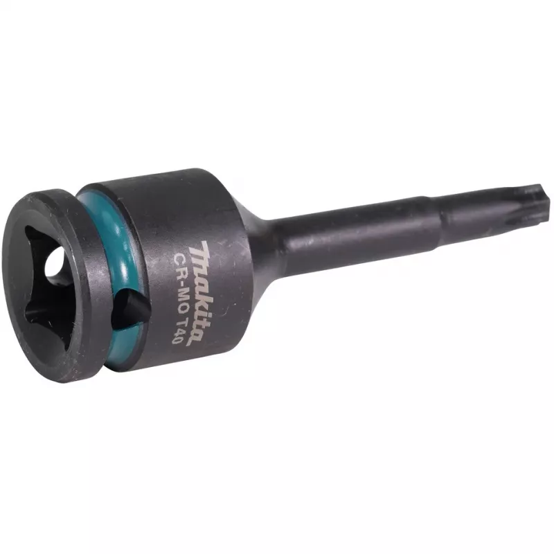 Makita Impact Black 1/2 Torx nástrčná hlavica T40 – 78 mm – chróm-molybdén – E-19819