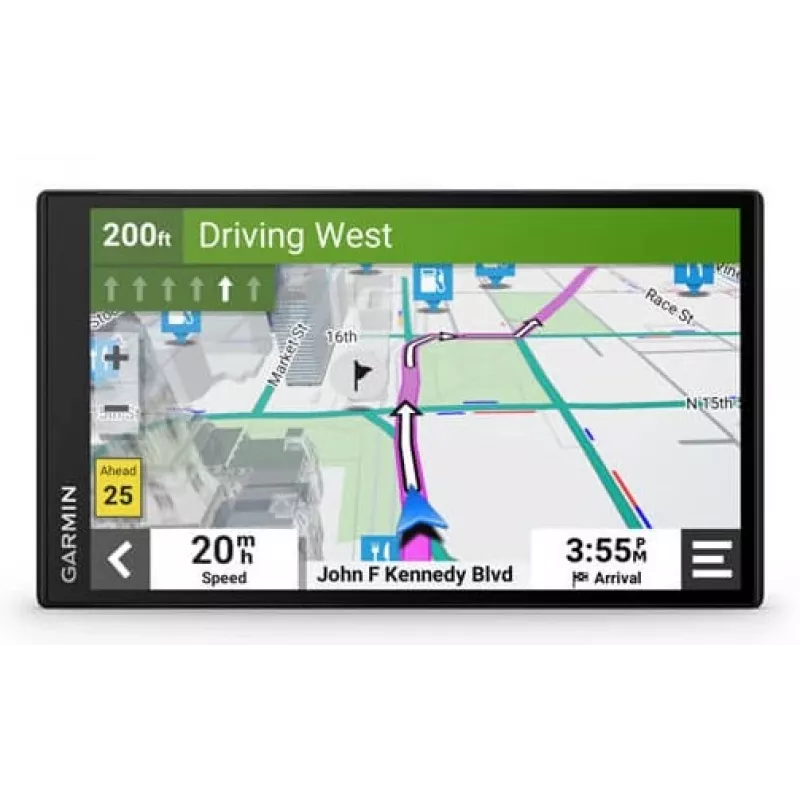 Autonavigácia Garmin DriveSmart 76, pevná, 17,8 cm (7") dotykový displej TFT, 239,6 g, čierna (EU MT-D)