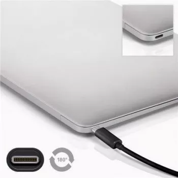 Goobay USB-C™ 3.1 Generation 1 kábel, čierny, 3 m – konektor samec USB-C™ > konektor samec USB-C™ (66509)