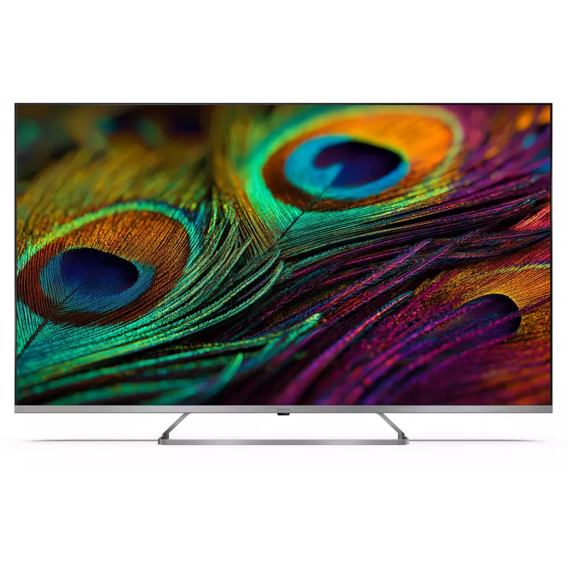 Sharp 4K QLED MiniLED TV | 50JP7265E | 50 inch | Smart TV | Google TV | UHD | strieborná