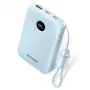 Powerbank Vention 10000mAh 22,5W — 2× USB‑C, 1× USB‑A, modrá
