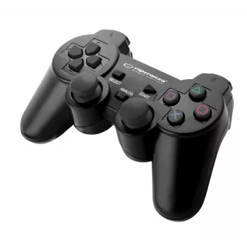 Esperanza EGG107K herný ovládač gamepad PC, PlayStation 3 analógový / digitálny USB 2.0 čierny