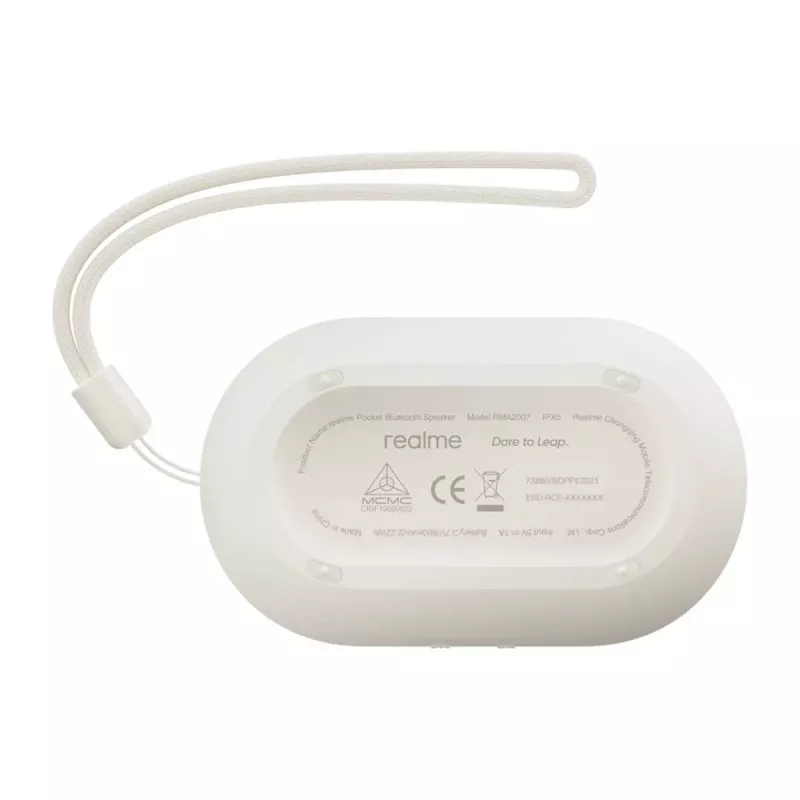 Prenosný reproduktor Realme Pocket Bluetooth reproduktor sivý