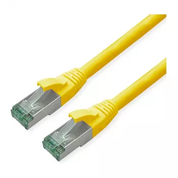 Sieťový kábel ROLINE Recycled Material 21.45.3227 RJ-45 Cat6a 10 m žltá