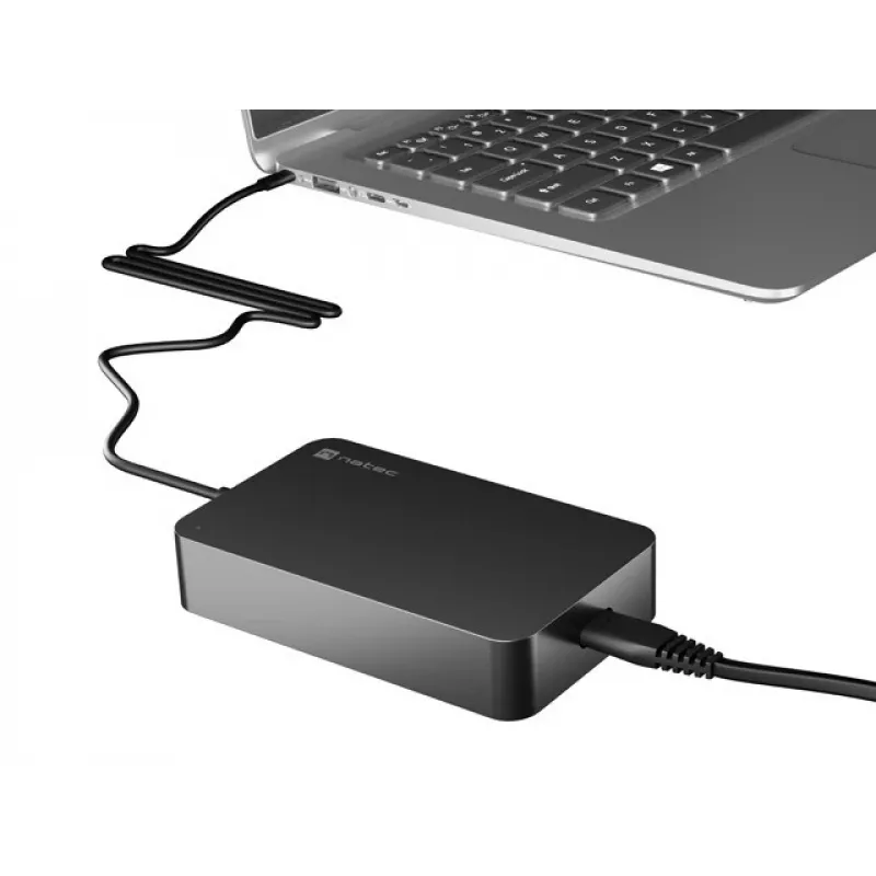 natec Grayling - notebook - vnútorné - 110 - 240 V - 50 - 60 Hz - 90 W - 5 - 20 V
