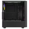 PC skriňa SAVIO Noctis Flow RGB — Cube, ATX/Mini-ITX, 3x 120 mm predné ventilátory, bočné okno z tvrdeného skla, max. GPU 35 cm