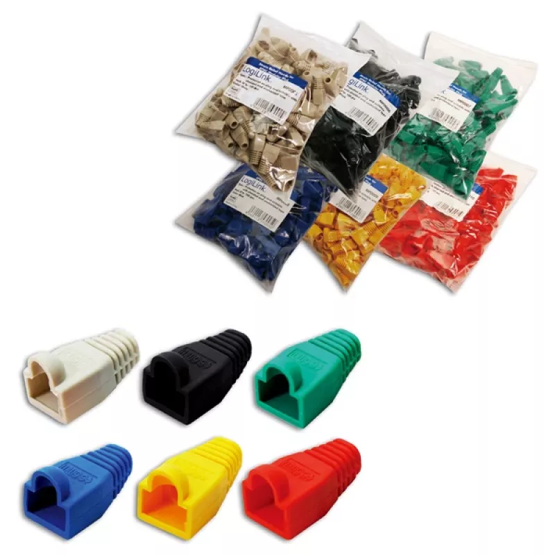 Priechodka na kábel LOGILINK MP0005 pre RJ-45 konektor, sivý
