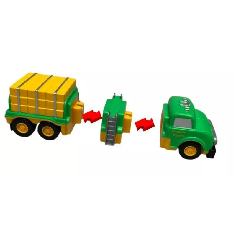 Popular Playthings - Mix or Match Vehicles Farm (dvojjazyčné)