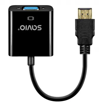 Savio adaptér HDMI-VGA AK-75