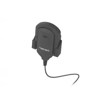 Pripínací mikrofón NATEC NMI-1352, káblový 3,5 mm, citlivosť -58 dB, 50–16000 Hz, 1,8 m kábel, 20 g