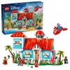 LEGO Disney Set 43268 Plážový dom – modulárny dom na stavanie, 834 dielov, 5 minifigúrok, vek 9+