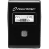 PowerWalker VI 850 LCD neprerušiteľný zdroj napájania (UPS) Line-Interactive 0,85 kVA 480 W