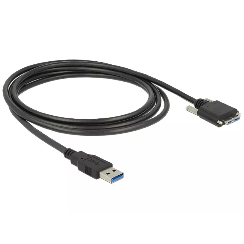 USB kábel DeLOCK 83599 USB 3.2 Gen 1 3 m USB A Micro-USB B čierny