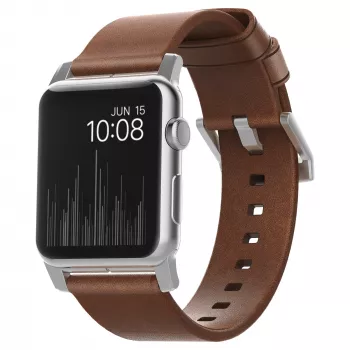 Remienok Nomad NM1A4RSM00 pre smartwatch – hnedá koža