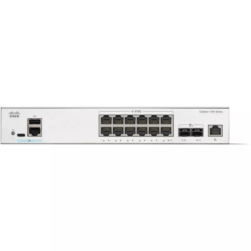 Cisco Catalyst C1300-12XT-2X sieťový switch Managed L2/L3 sivá