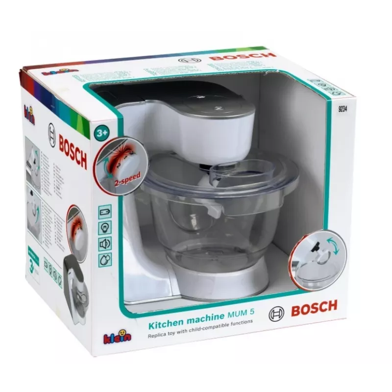 Kuchynský robot KLEIN Bosch Silver 9234 – hračkárska replika kuchynského spotrebiča