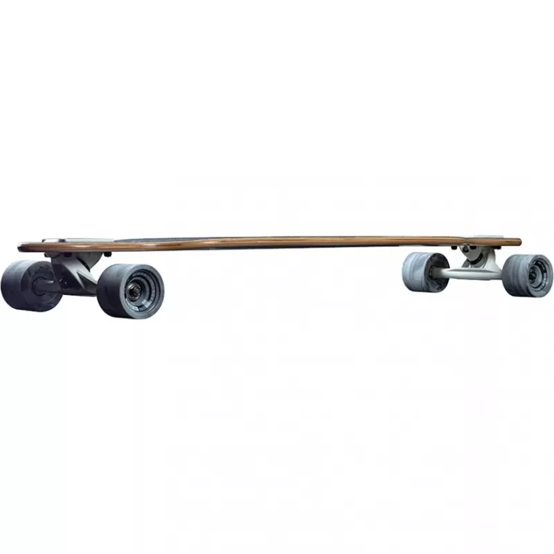 Longboard RAM Solitary Blanc de blanc — RAM longboard, bielo-sivý povrch