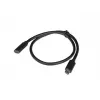 Kábel USB-C na USB-C LANBERG CA-USBE-20CC-0005-BK, USB 3.2 Gen 1 (5 Gbit/s), 0,5 m, čierny