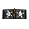 Chladiaci ventilátor Extralink 2 FANS ROOF COOLING UNIT 220V AC čierny kov