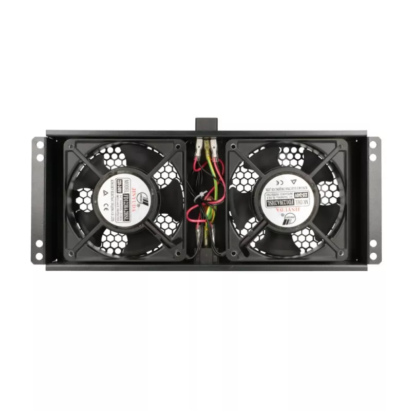 Chladiaci ventilátor Extralink 2 FANS ROOF COOLING UNIT 220V AC čierny kov
