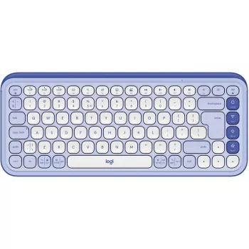 Logitech Klávesnica Logitech POP ICON KEYS OFF White Lilac US