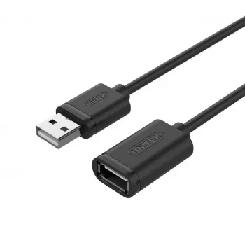 Predlžovací kábel Unitek Y-C428GBK USB 2.0, Am-af