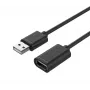 Predlžovací kábel Unitek Y-C428GBK USB 2.0, Am-af