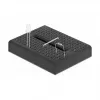 Breadboard DELOCK 18317 — plastová nepájivá doska, 36×46×10 mm, čierna
