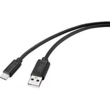 Renkforce RF-4699378 USB kábel čierny