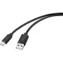 Renkforce RF-4699378 USB kábel čierny