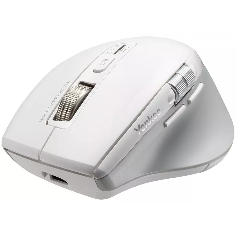 Bezdrôtová myš YENKEE 2095WH SPIN DUAL Smart Flying Scroll