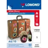 Samolepiaca PET fólia Lomond 1708461 A4 biela lesklá, 10 listov