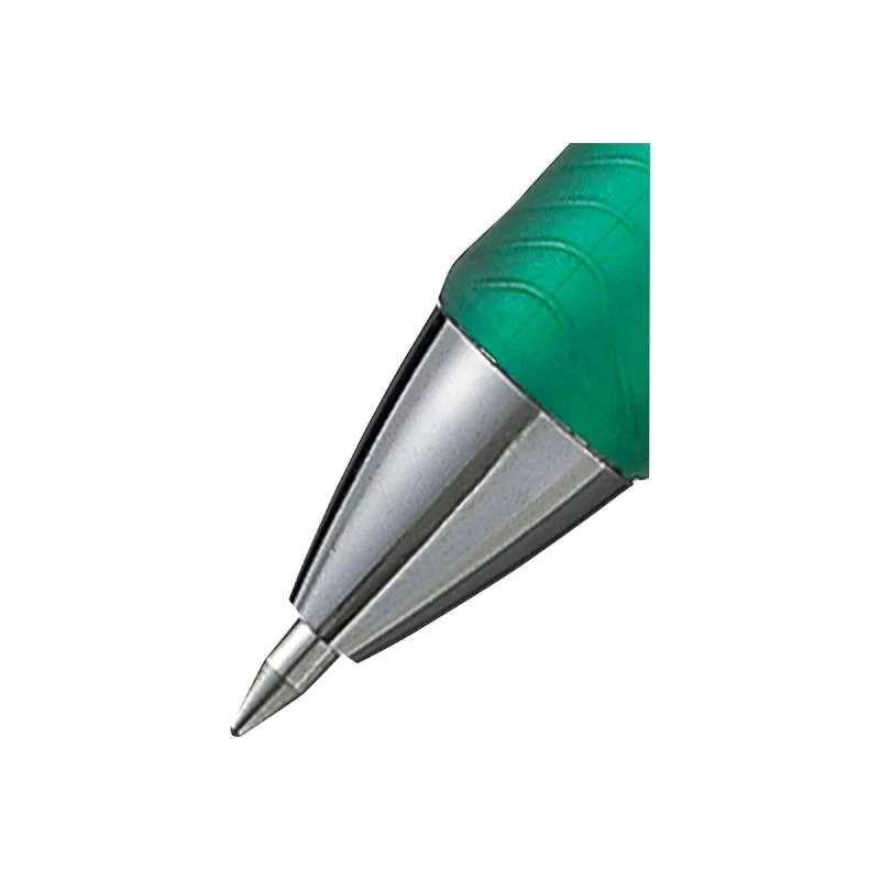 Zasúvací gélový roller Pentel EnerGel Xm zelený