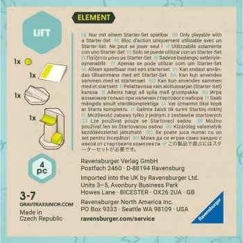 Sada guľôčkovej dráhy Ravensburger GraviTrax Junior Element Lift, dráha