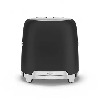 Hriankovač Smeg 50's Style TSF01BLMEU 2 plátky čierna nerez
