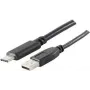 USB kábel ShiverPeaks BS77143-1.8 1,8 m USB-A USB-C čierny