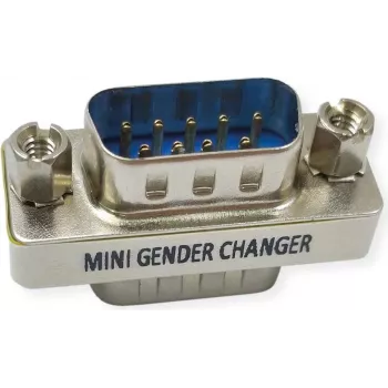 ROTRONIC-SECOMP VALUE - sériový gender changer - DB-9 (M)