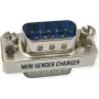 ROTRONIC-SECOMP VALUE - sériový gender changer - DB-9 (M)