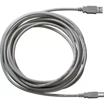 USB kábel GIRA 090300 USB 2.0 3 m USB A USB B sivý