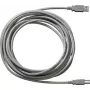 USB kábel GIRA 090300 USB 2.0 3 m USB A USB B sivý