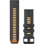 Garmin QuickFit remienok na hodinky 26 mm silikónový grafitový/Spark Orange (010-13393-05)
