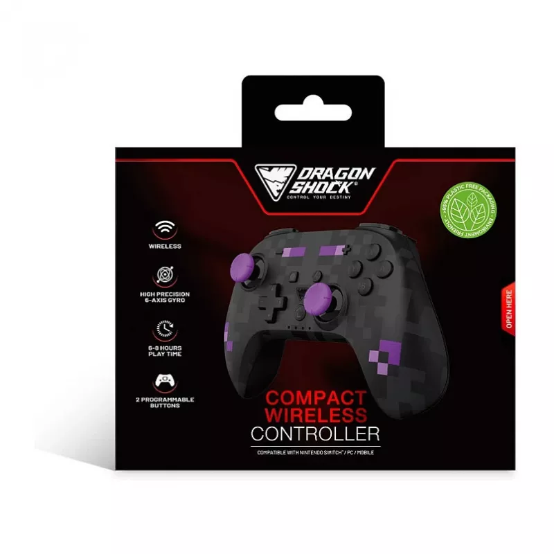 Dragonshock ovládač Poptop Wireless Cubes čierny Switch